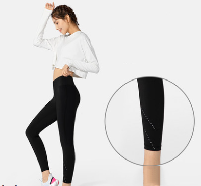 Peach Quick-drying Cropped Sweatpants