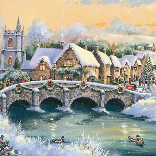 Winter Landscape Diamond Painting