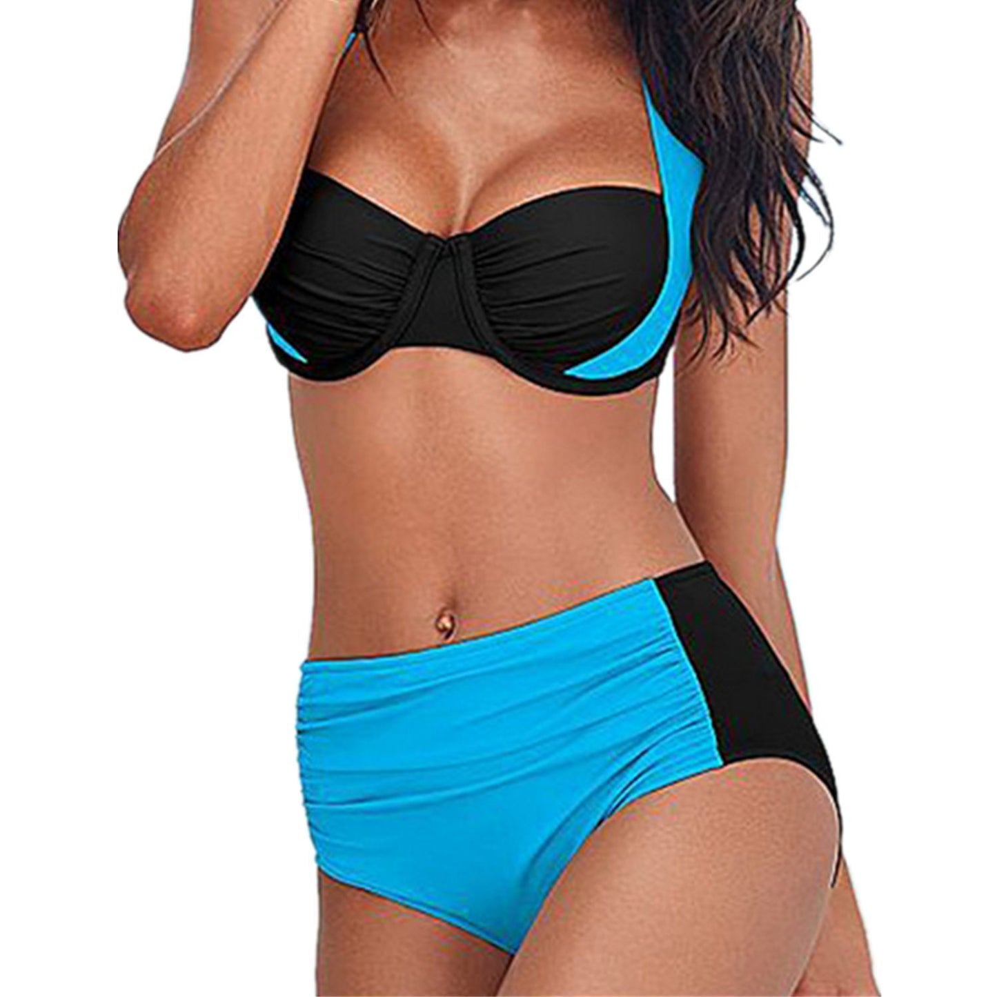 New Style Sexy Bikini High Waist Swimsuit Women Halter