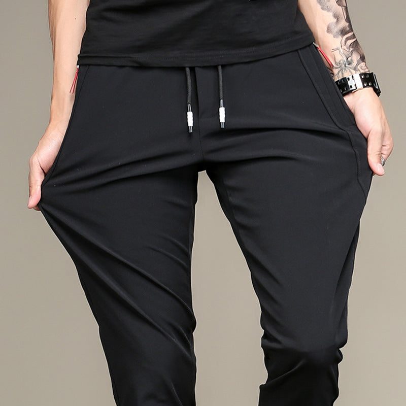 Men's Casual Pants Spring And Summer Slim Straight Trousers