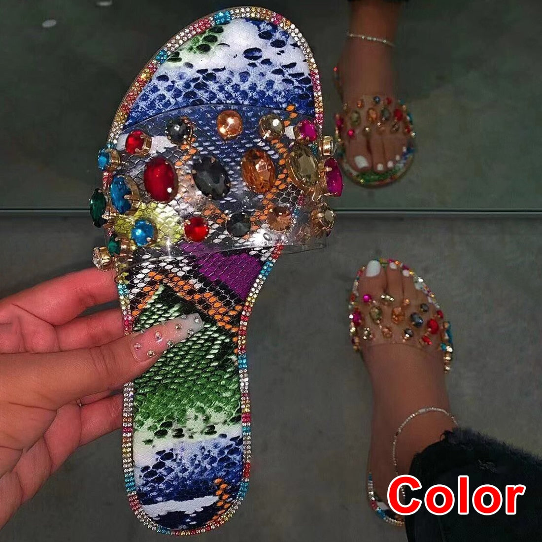 New Popular Flat Beach Slippers