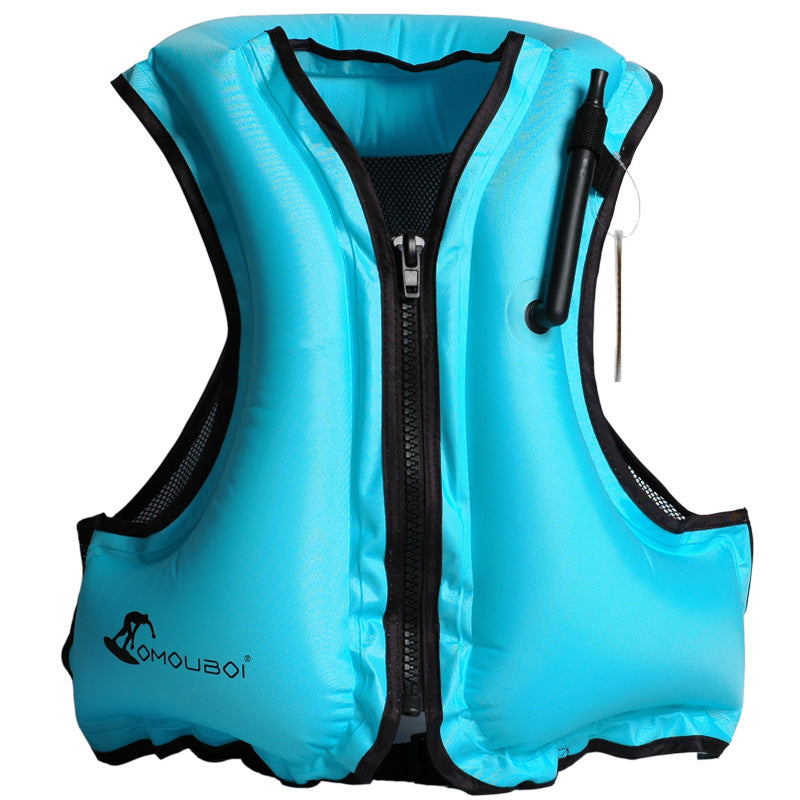 Spot Inflatable Life Jackets, Children's Snorkeling Buoyancy Vest, Adult Free Size Buoyancy Boat Fishing Life Jackets