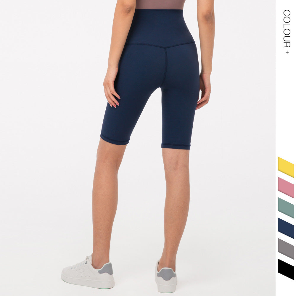 Yogahose Damen Fünf-Punkt-Fitnesshose