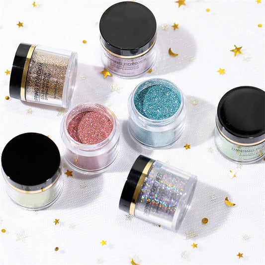 Laser glitter nail powder