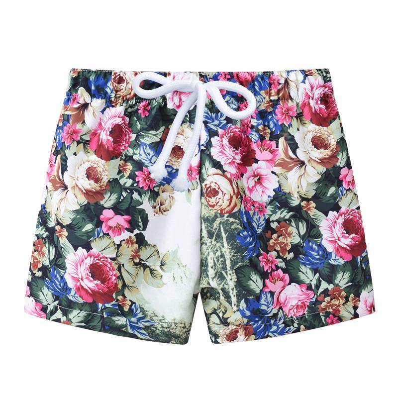 Children's cartoon printed shorts