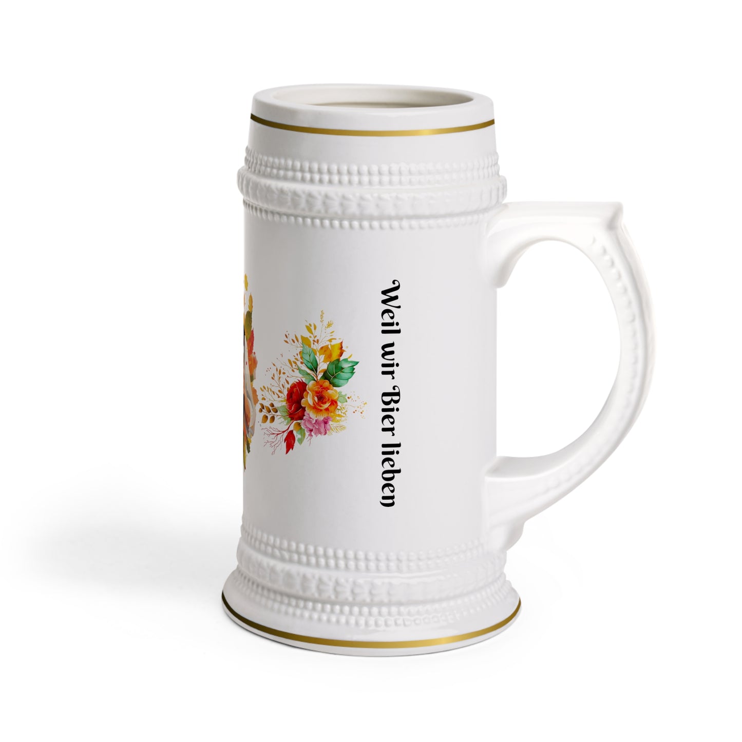 CWS Celebrations Octoberfest Weil wir Bier lieben Beer Stein Mug (ships within USA only)