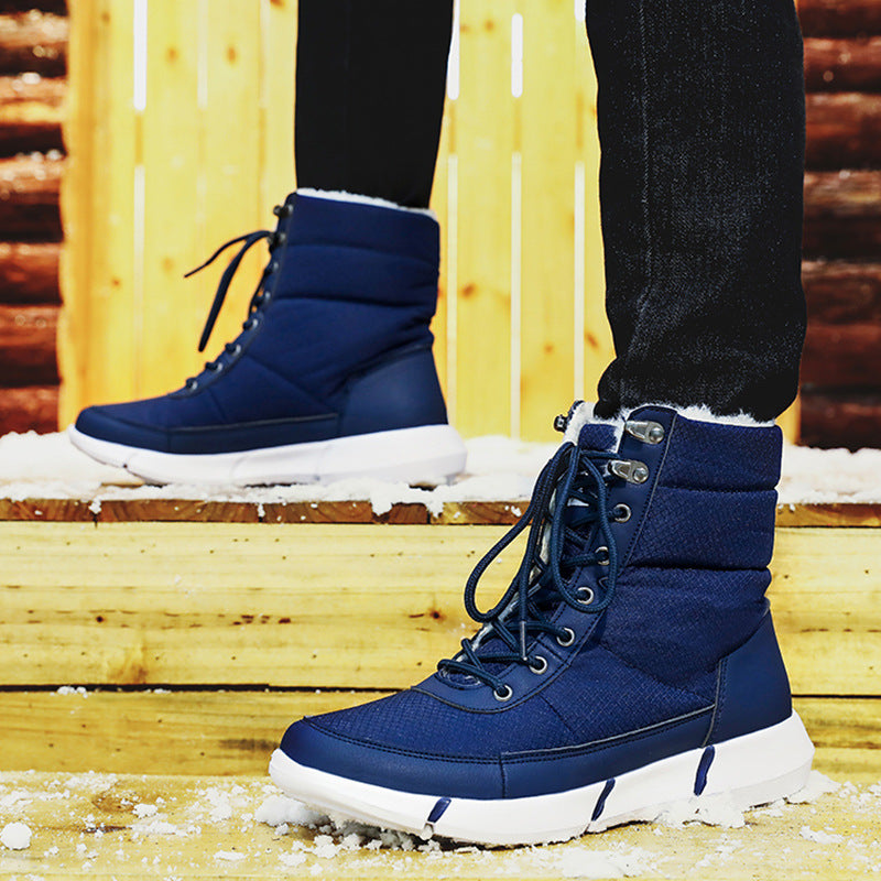 Ultra-light warm mid-tube cotton boots