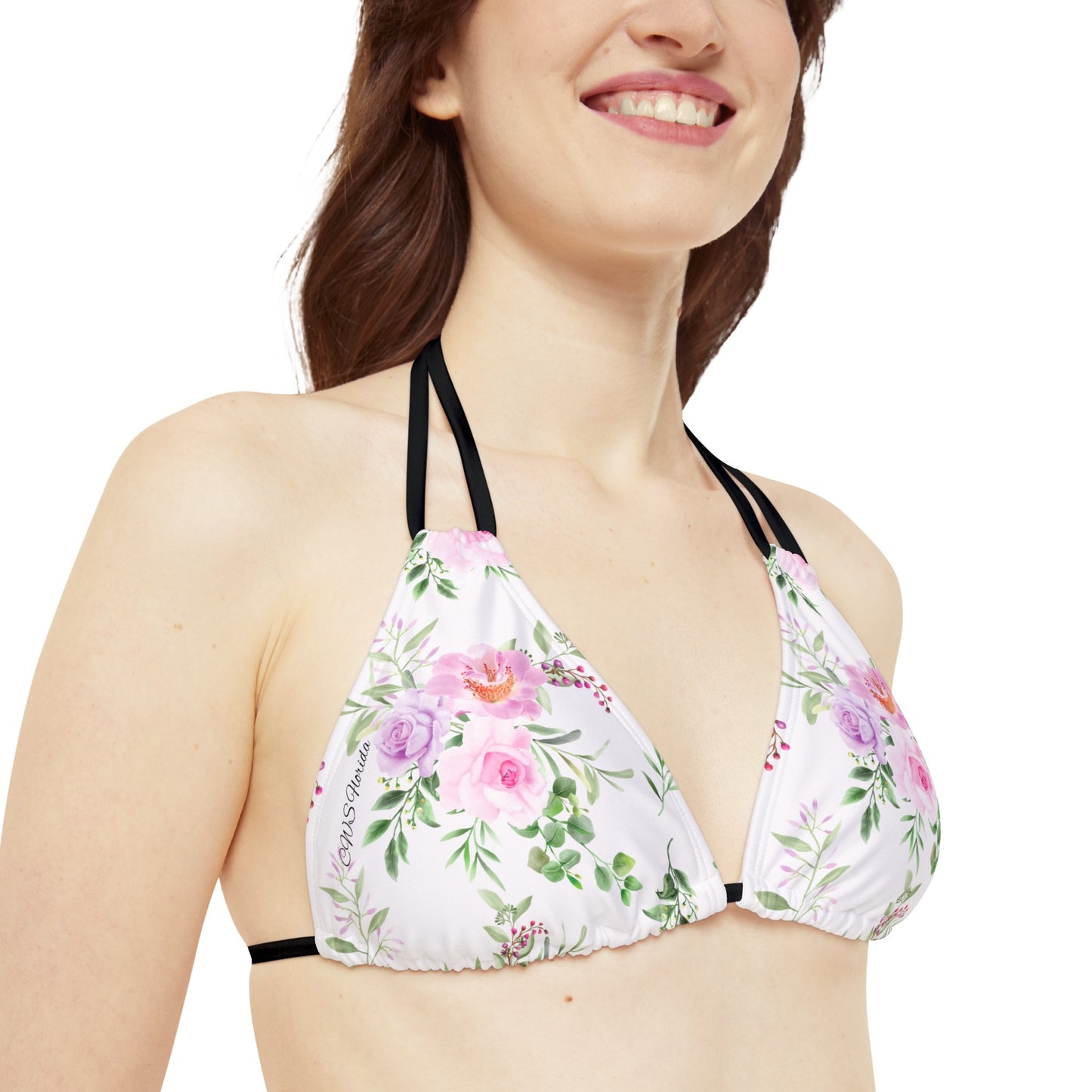 CWS Florida Riemchen-Bikinioberteil mit Dreiecksmuster von Cozy Winter Store (Versand nur innerhalb der USA)