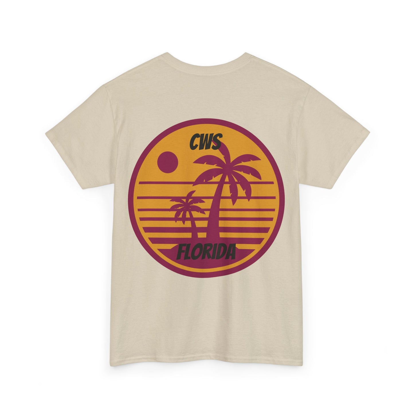 CWS Florida Unisex-T-Shirt aus schwerer Baumwolle von Cozy Winter Store (Versand nur innerhalb der USA)