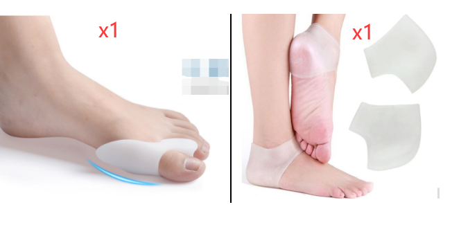 1 Pair Silicone Foot Care Hallux Valgus Corrector