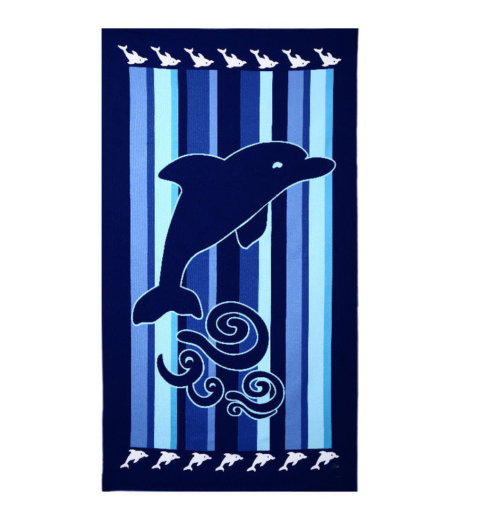 Printed beach towel