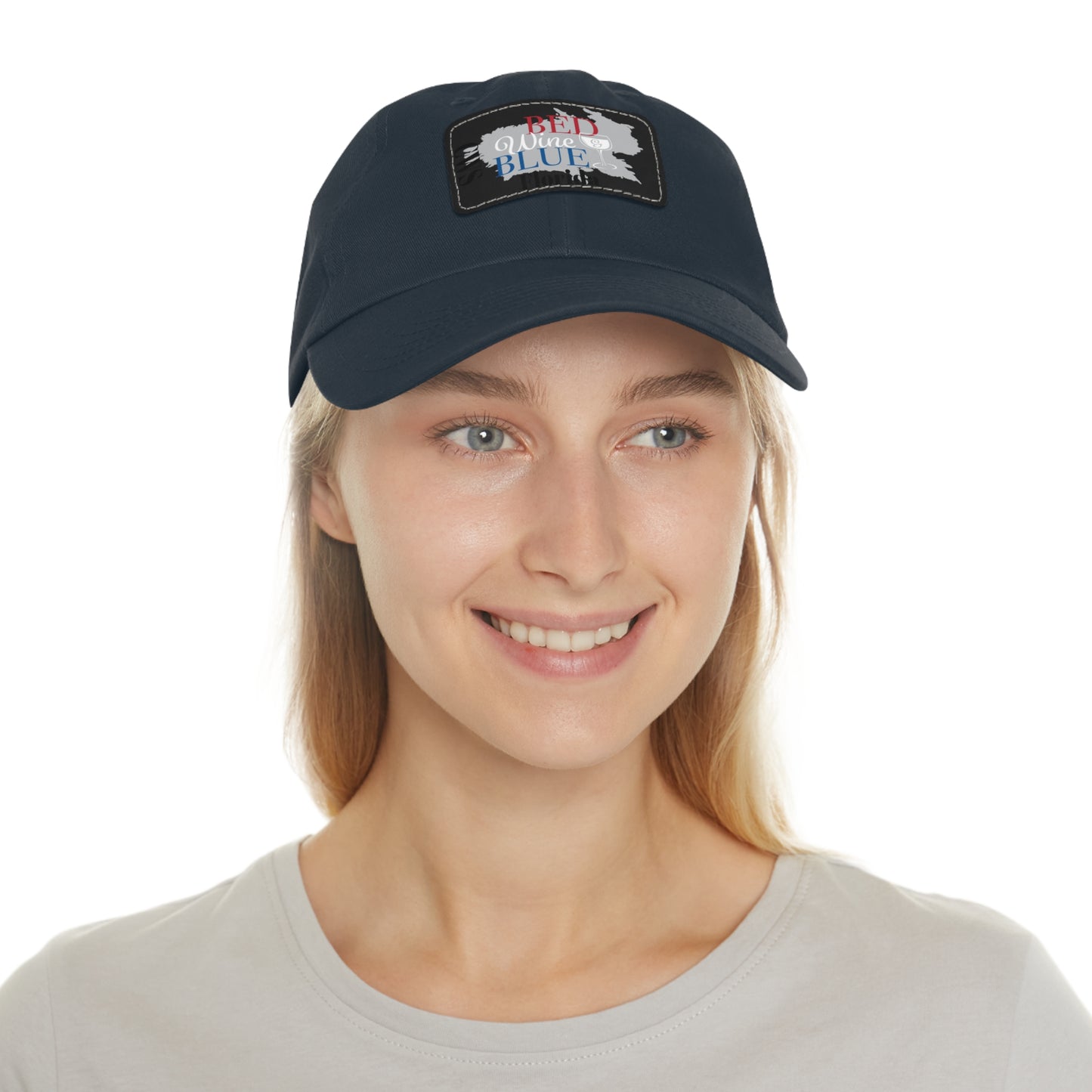 CWS Florida Dad Hat with Leather Patch By Cozy Winter Store (ships within USA only)