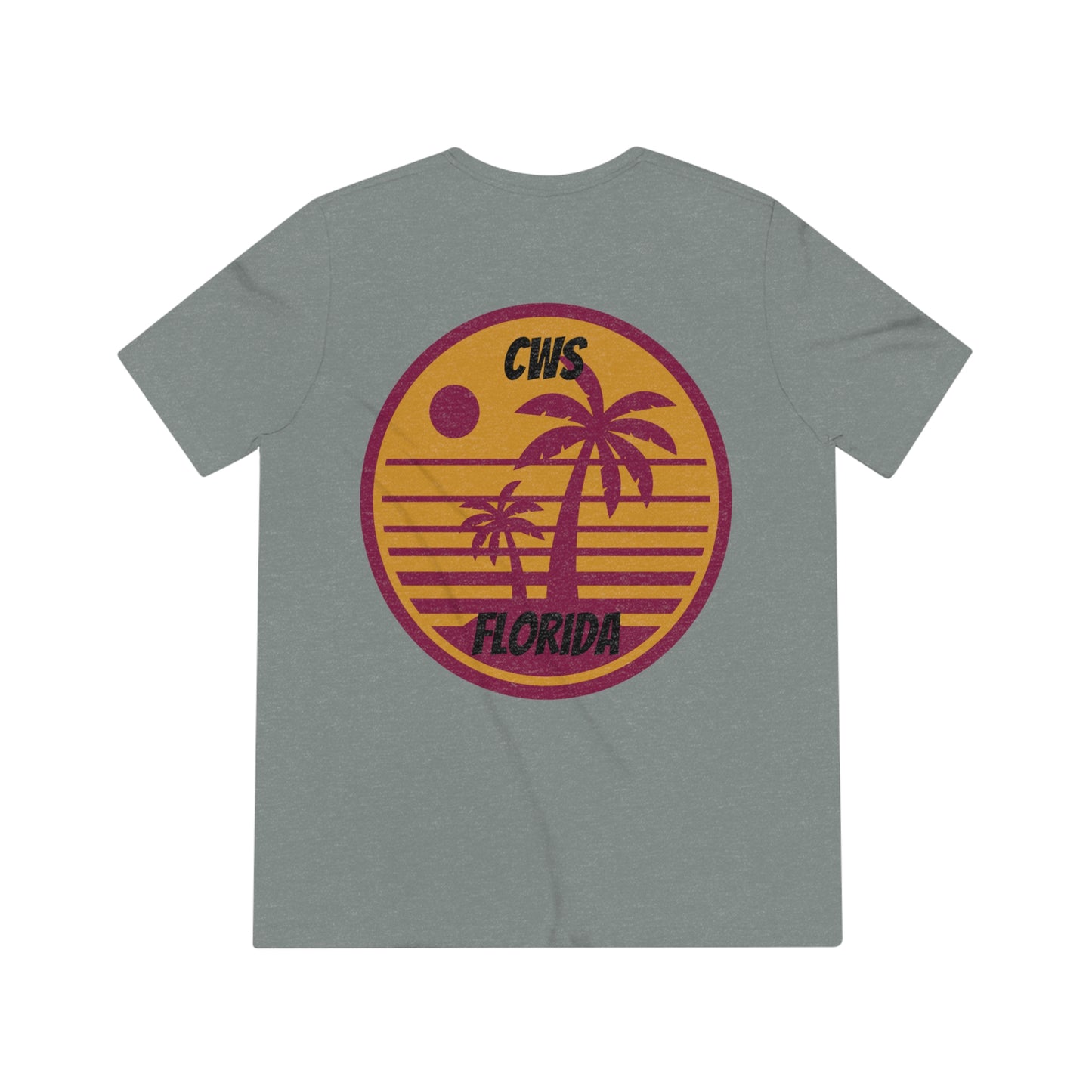 CWS Florida Unisex Triblend Tee By Cozy Winter Store