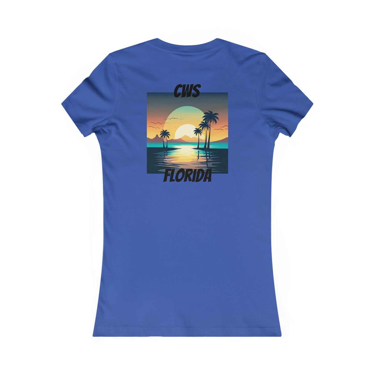 CWS Florida Women's Favorite Tee By Cozy Winter Store (ships wihin USA only)