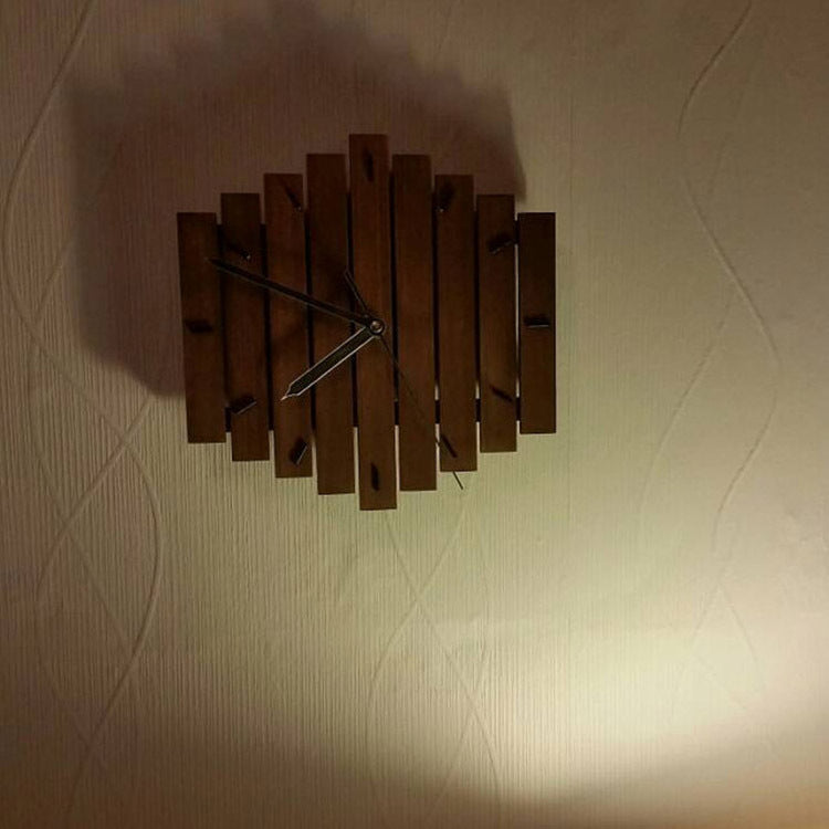 Wooden Wall Clock