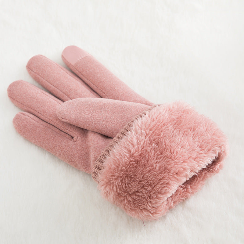 Verdickte Thermohandschuhe für den Winter für Damen