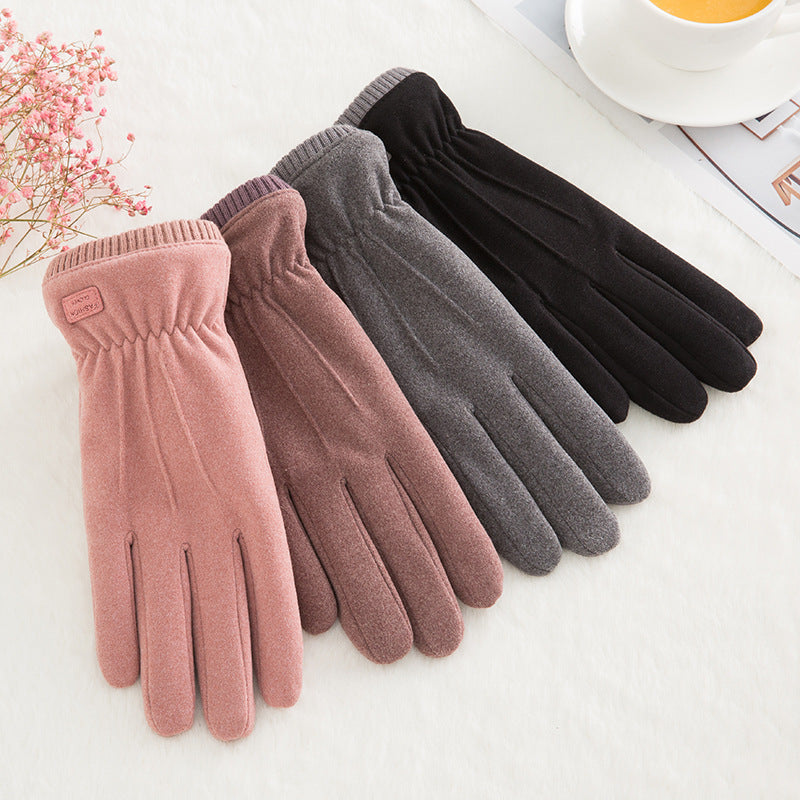 Verdickte Thermohandschuhe für den Winter für Damen