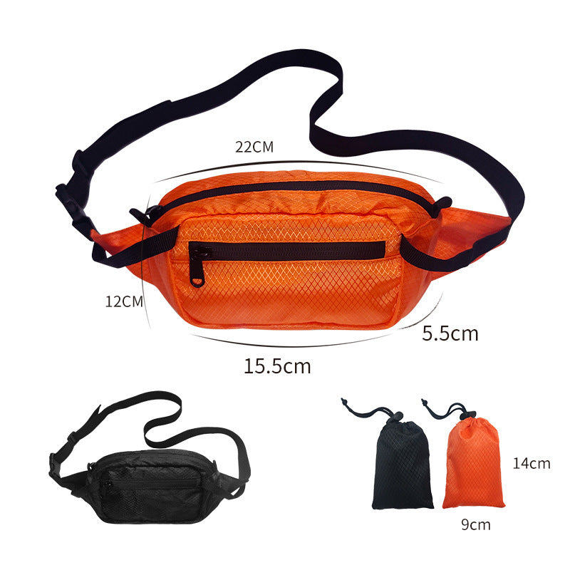 Mountaineering Outdoor Thermal Waist Bag Sports Crossbody Folding Bag Multifunctional Large-capacity