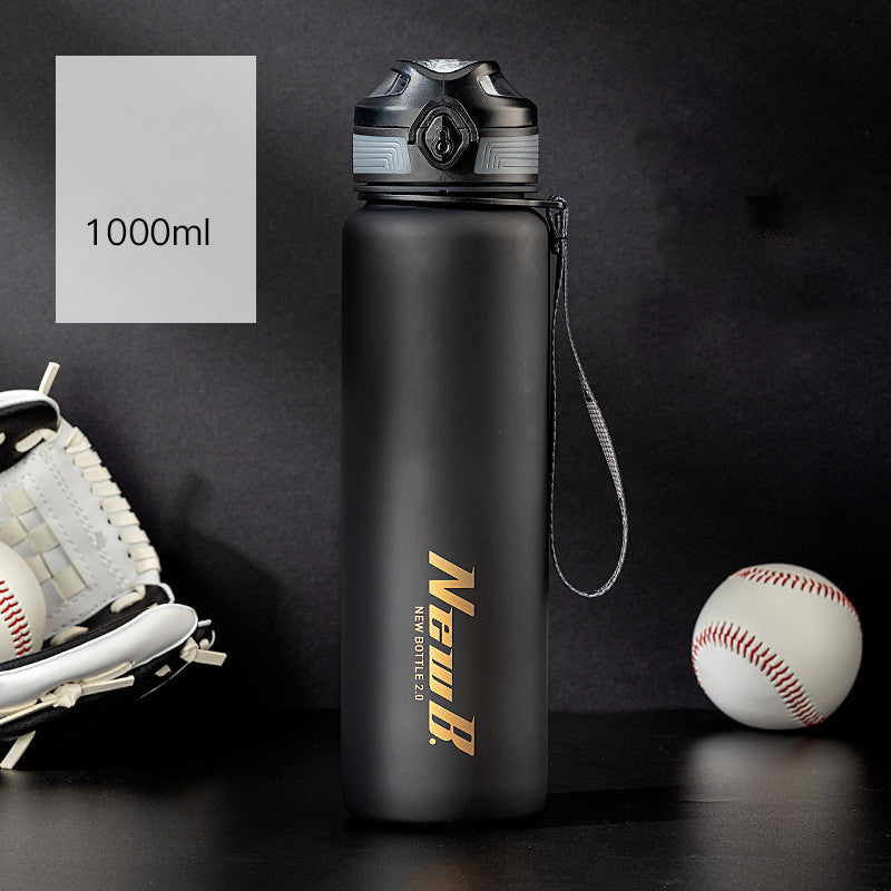 Large capacity sports portable water bottle