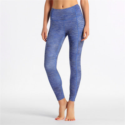 Bedruckte Stretch-Yogahose Jogginghose