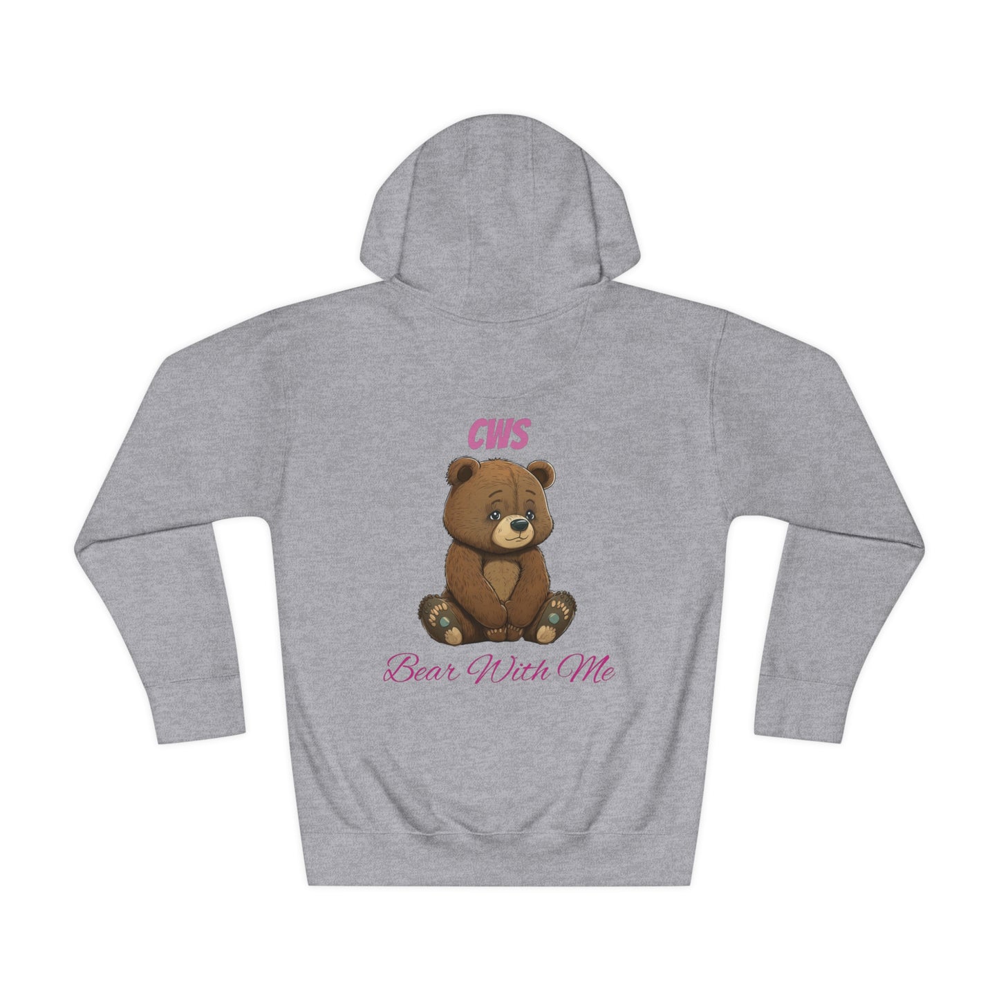 CWS Cozy Bear Unisex Fleece Hoodie By Cozy Winter Store