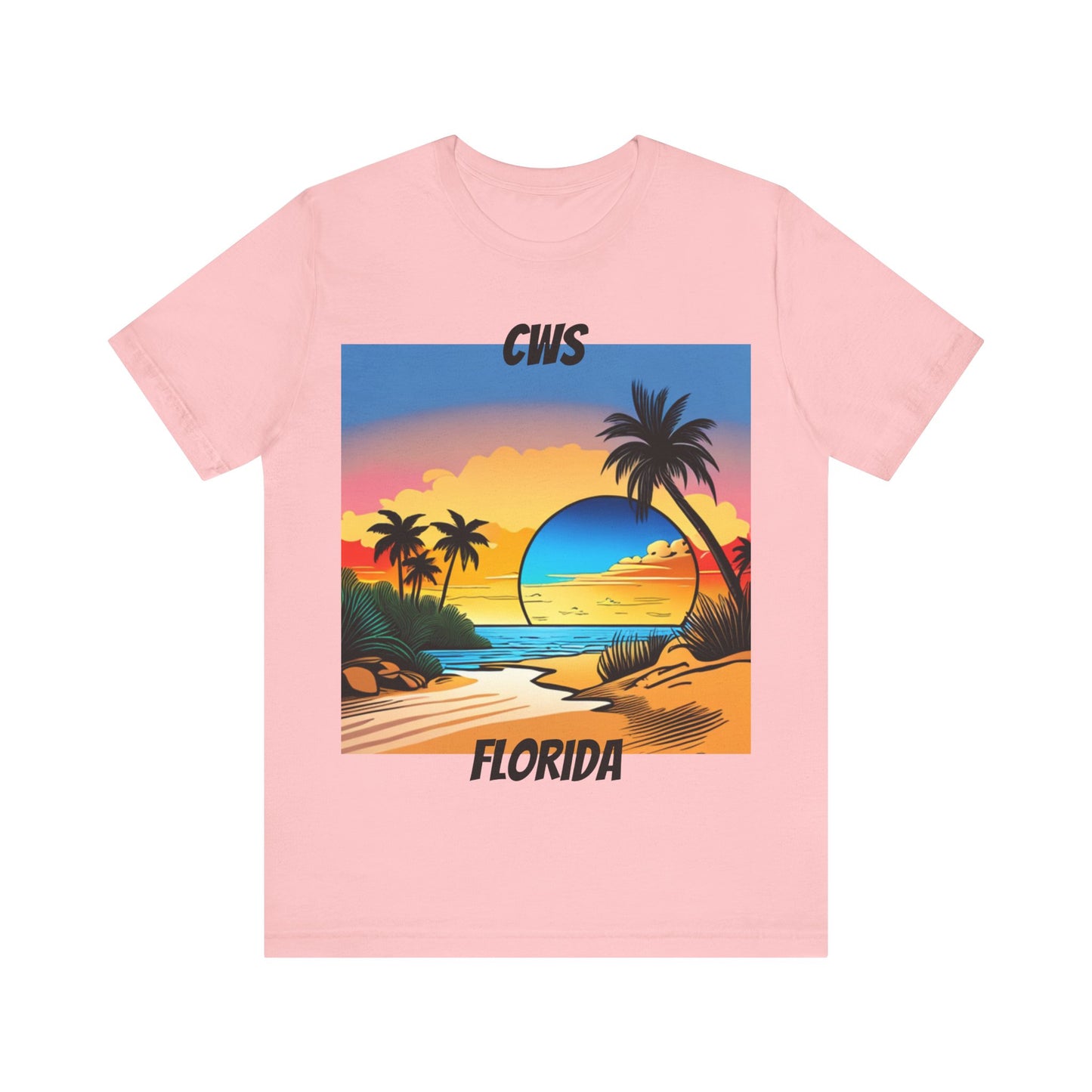 CWS Florida Unisex Jersey Short Sleeve Tee By Cozy Winter Store (ships within USA only)