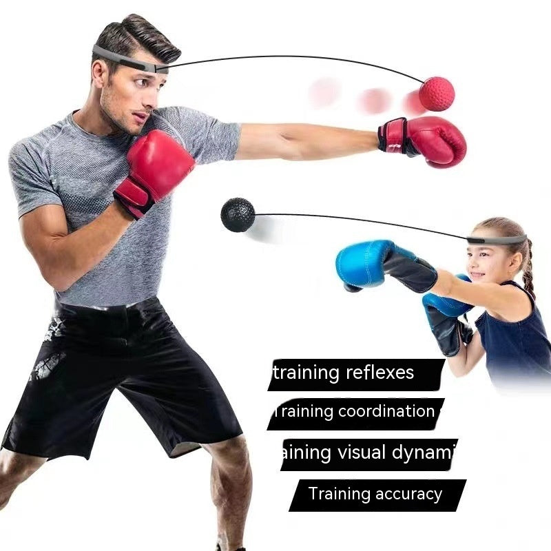 Head Worn Boxing Ball For Stress Reduction Weight Loss