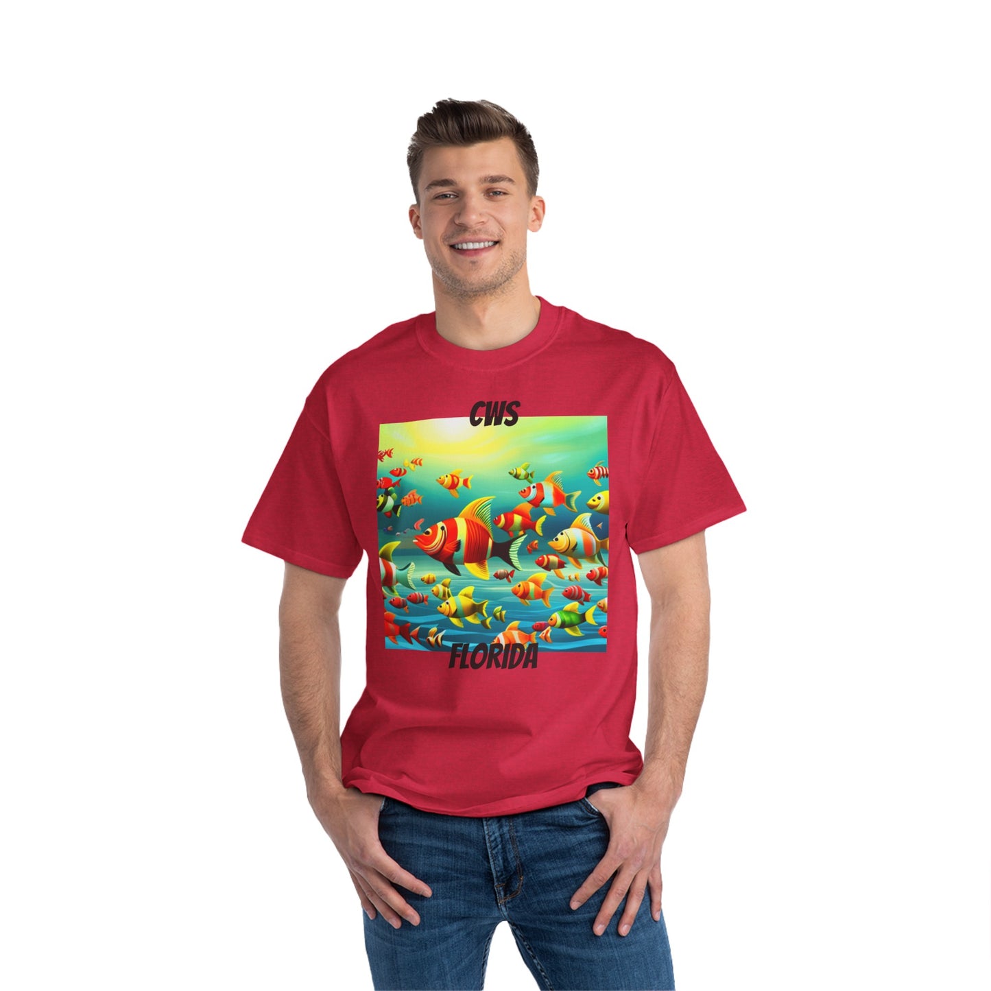 CWS Florida Beefy-T®  Short-Sleeve T-Shirt By Cozy Winter Store (ships within USA only)