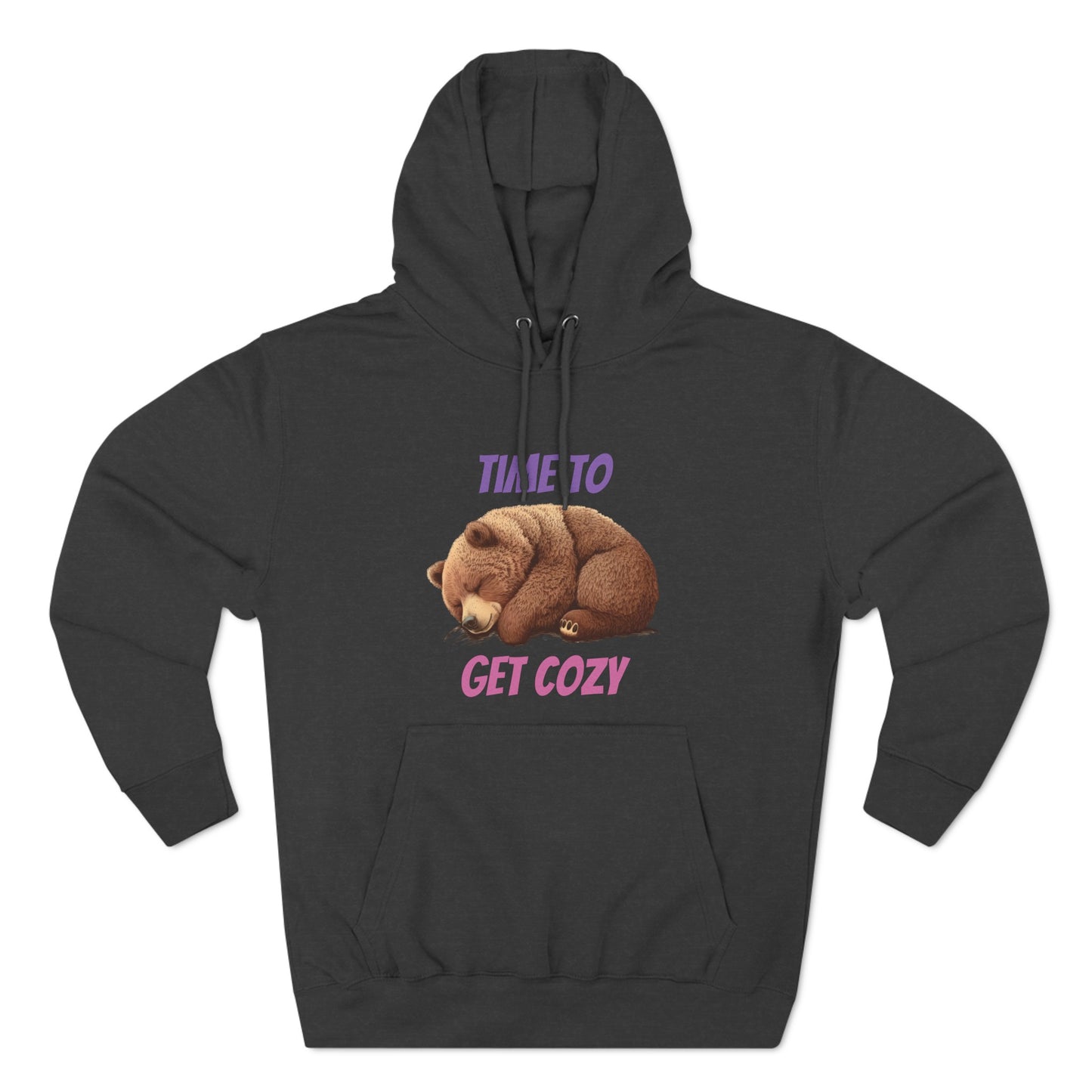 CWS Cozy Bear Three-Panel Fleece Hoodie By Cozy Winter Store