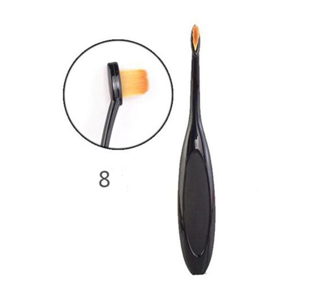 Makeup and make-up tool toothbrush