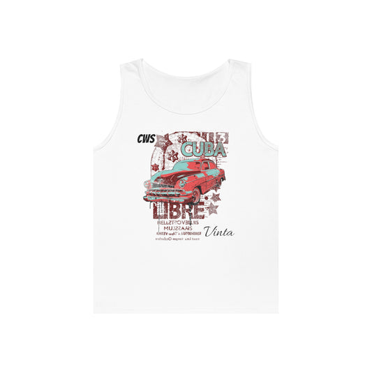 CWS Vinta Unisex Heavy Cotton Tank Top By Cozy Winter Store