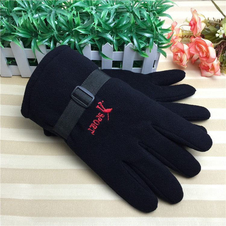 Warm and fleece gloves