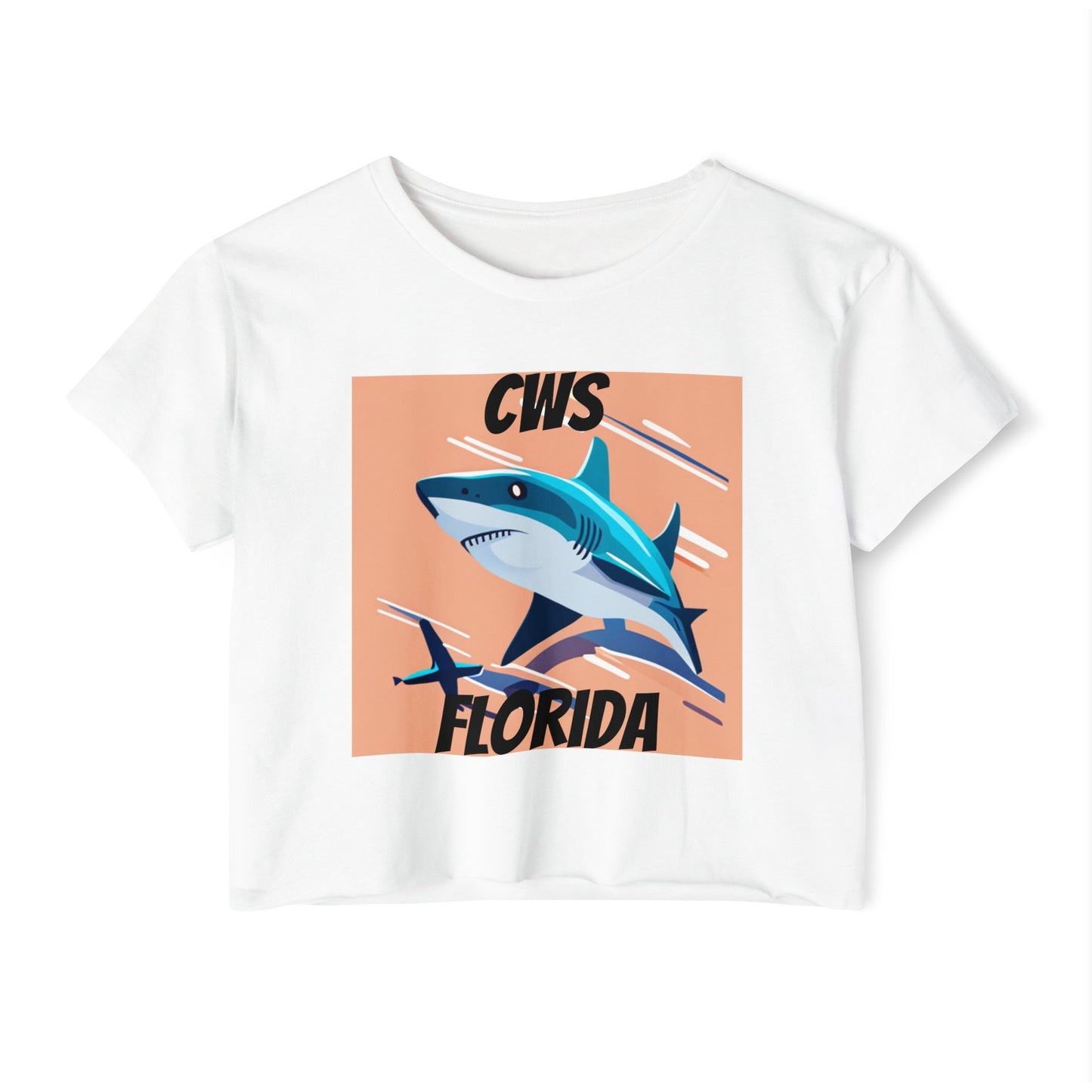 CWS Florida Women's Festival Crop Top By Cozy Winter Store (ships within USA only)