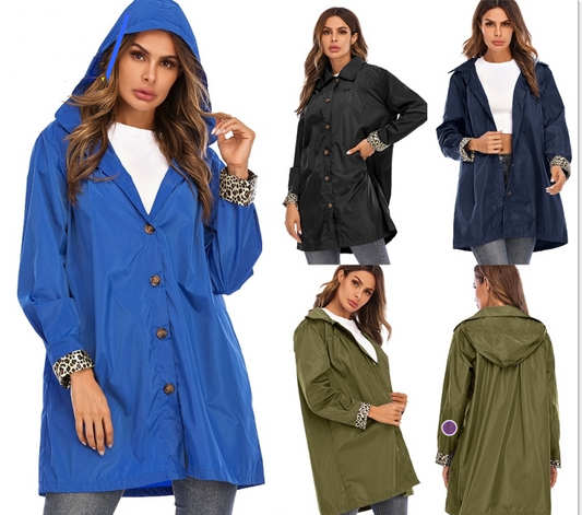 BloomCozy: Großer Mantel mit einfarbigen Blumen für Damen, ein bauschiger Trenchcoat für einen stylischen und warmen Look. 