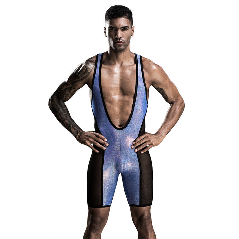 Men's one-piece swimsuit