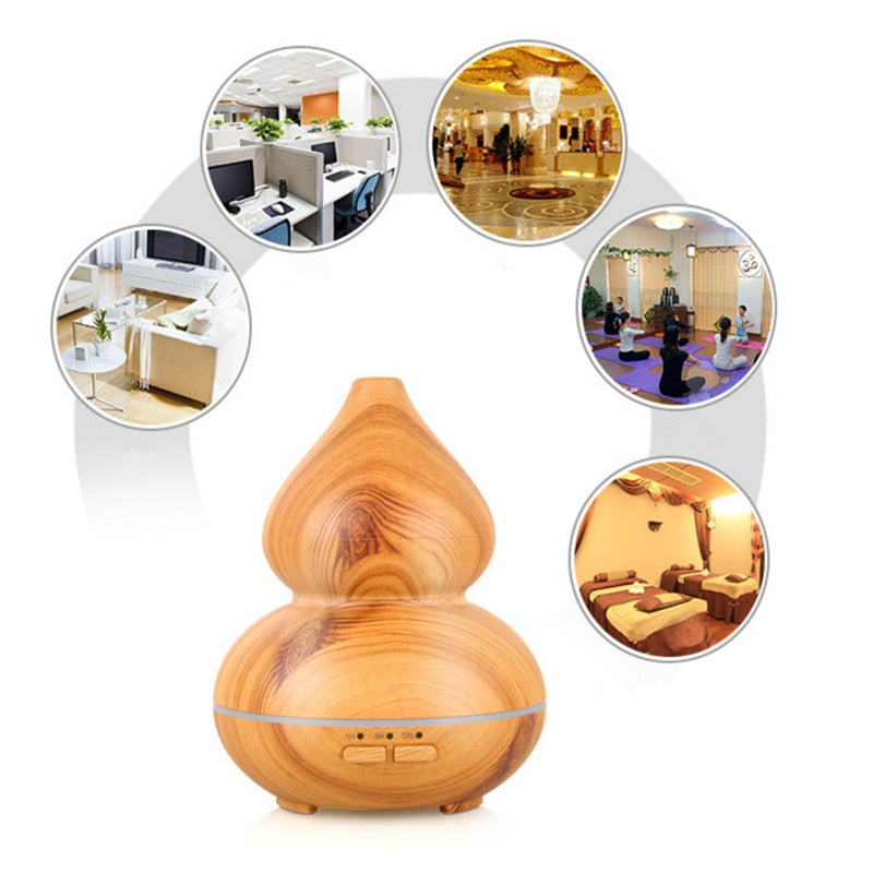 Gourd type 150ml Wood Grain Perfume Machine