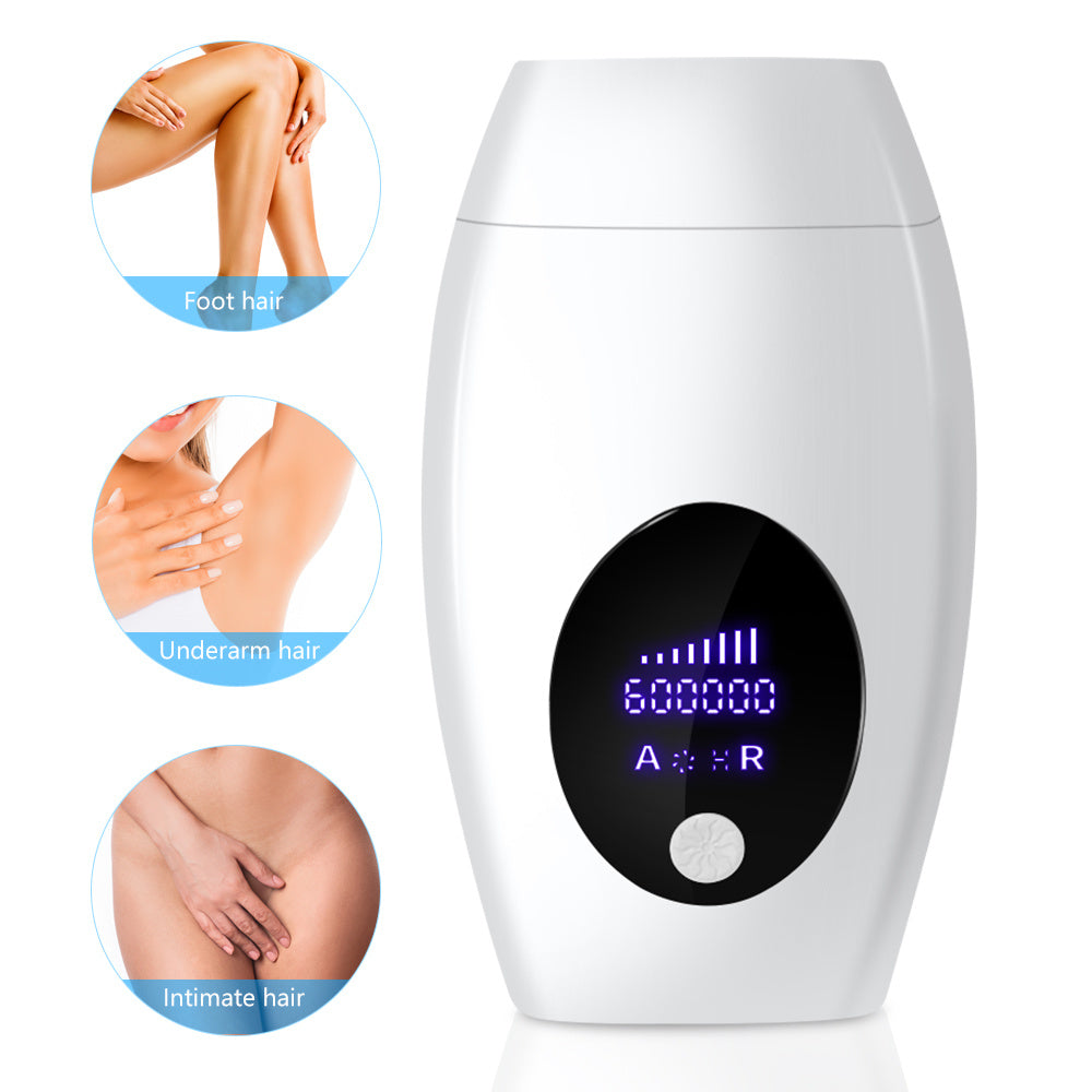 600000 Flash Professional Permanent  LCD Display Laser IPL Hair Removal Machine Photoepilator Painless Depilador