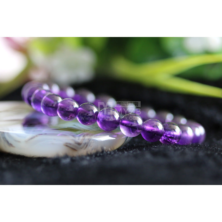 Natürliches Amethyst-Armband