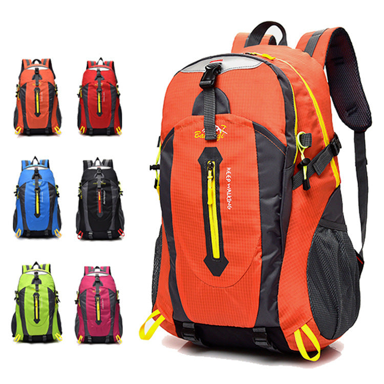 Outdoor mountaineering bag large-capacity school bag travel backpack