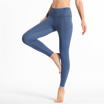 Bedruckte Stretch-Yogahose Jogginghose