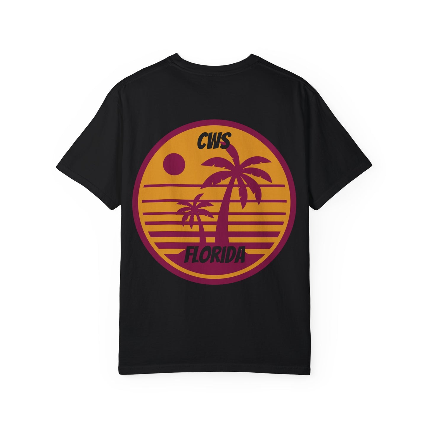 CWS Florida Unisex Garment-Dyed T-shirt By Cozy Winter Store (ships within USA only)