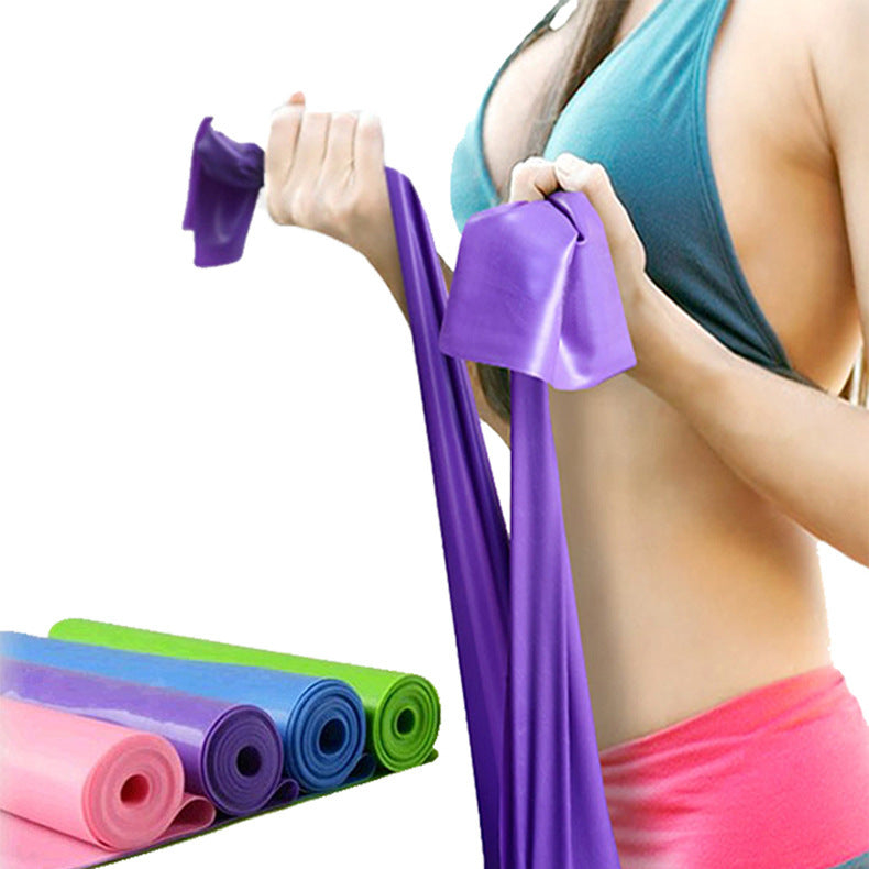 Environmentally friendly TPE yoga stretch drag strap fitness