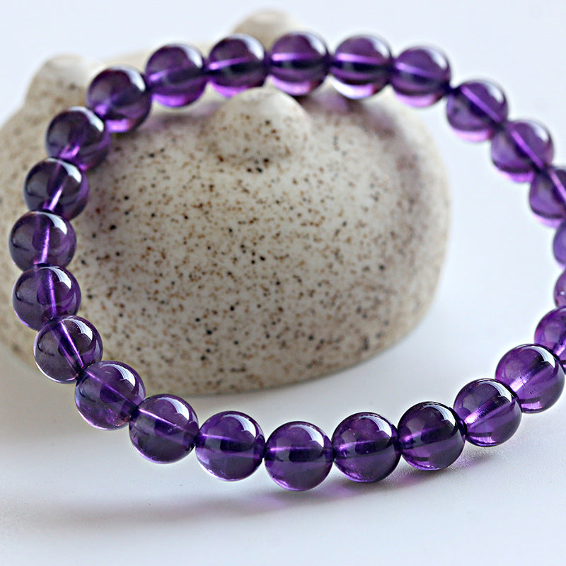 Natürliches Amethyst-Armband