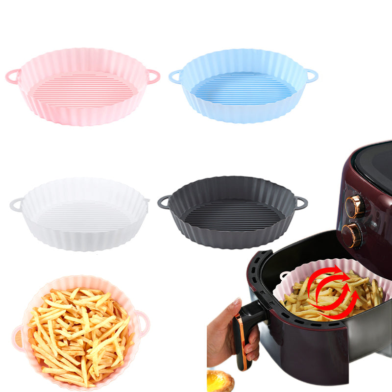 Air Fryer Tablett Silikon Küche liefert AirFryer Silikon Topf Grill Pan Zubehör Einweg Papier Liner