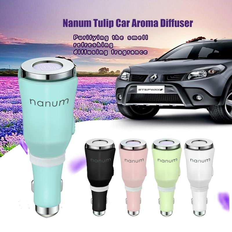 USB Car Essential Oil Diffuser Air Refresher Ultrasonic Humidifier