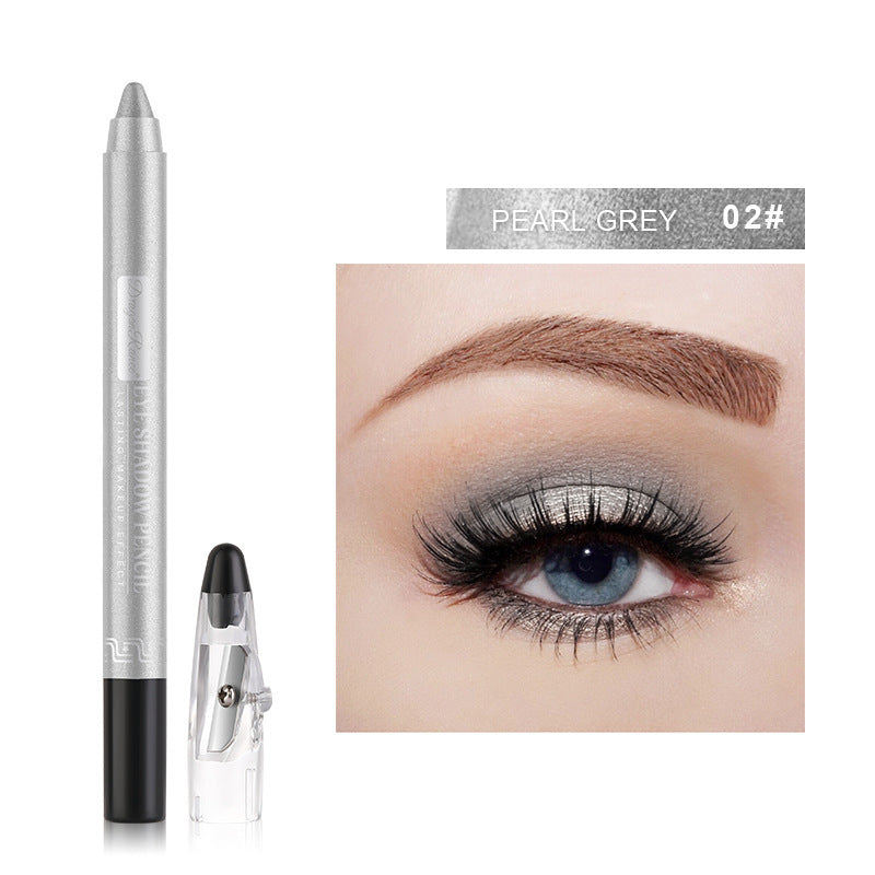 Eyeliner Eye Shadow Stick Shadow Pearlescent Eyeliner With Penknife Bubble Pen