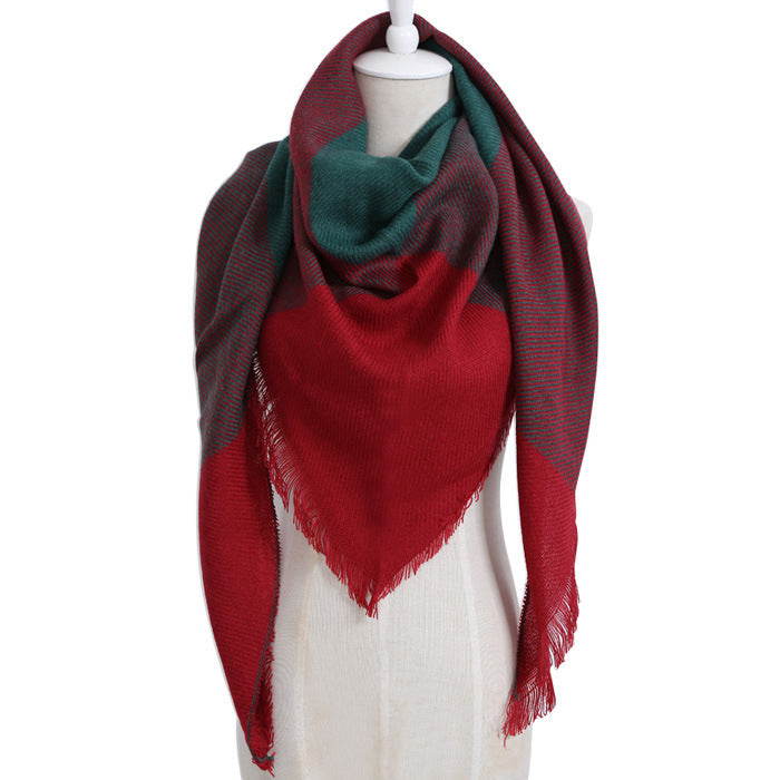 Winter Scarf Women's Cashmere Triangle