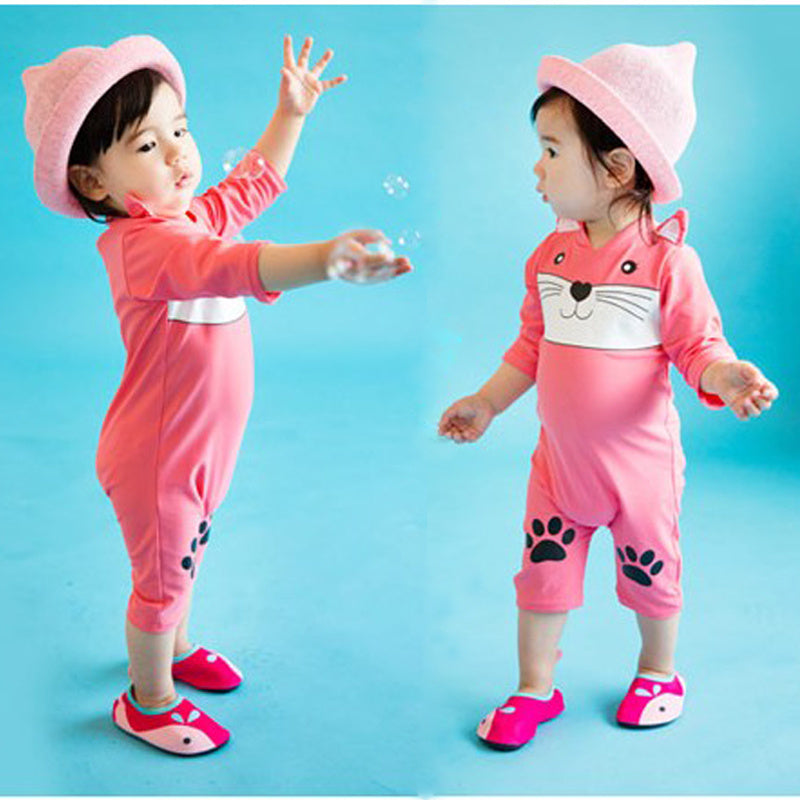 Warm Swimwear For Infants And Toddlers 1-3 Years Old