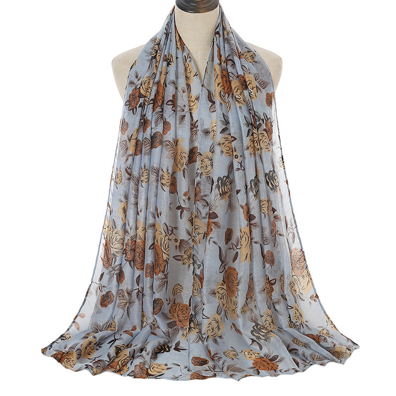 Printed Towel Travel Shawl Scarf