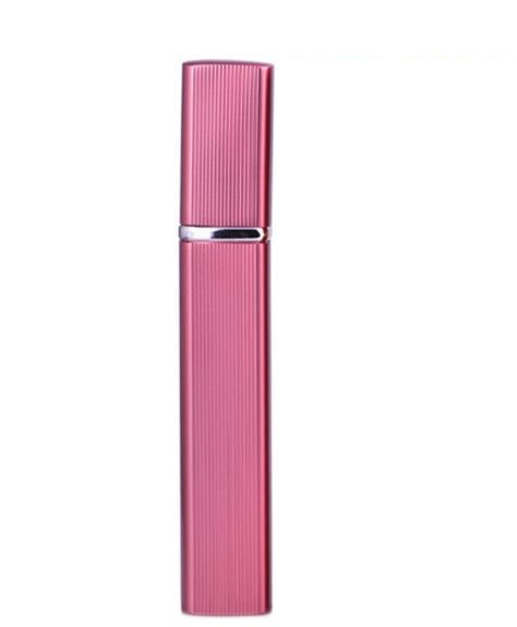 Essence Elysium: 12ML Aluminum Perfume Tube, Lipstick Type Square Glass Bottle. Empty and Ready for Your Favorite Perfume.